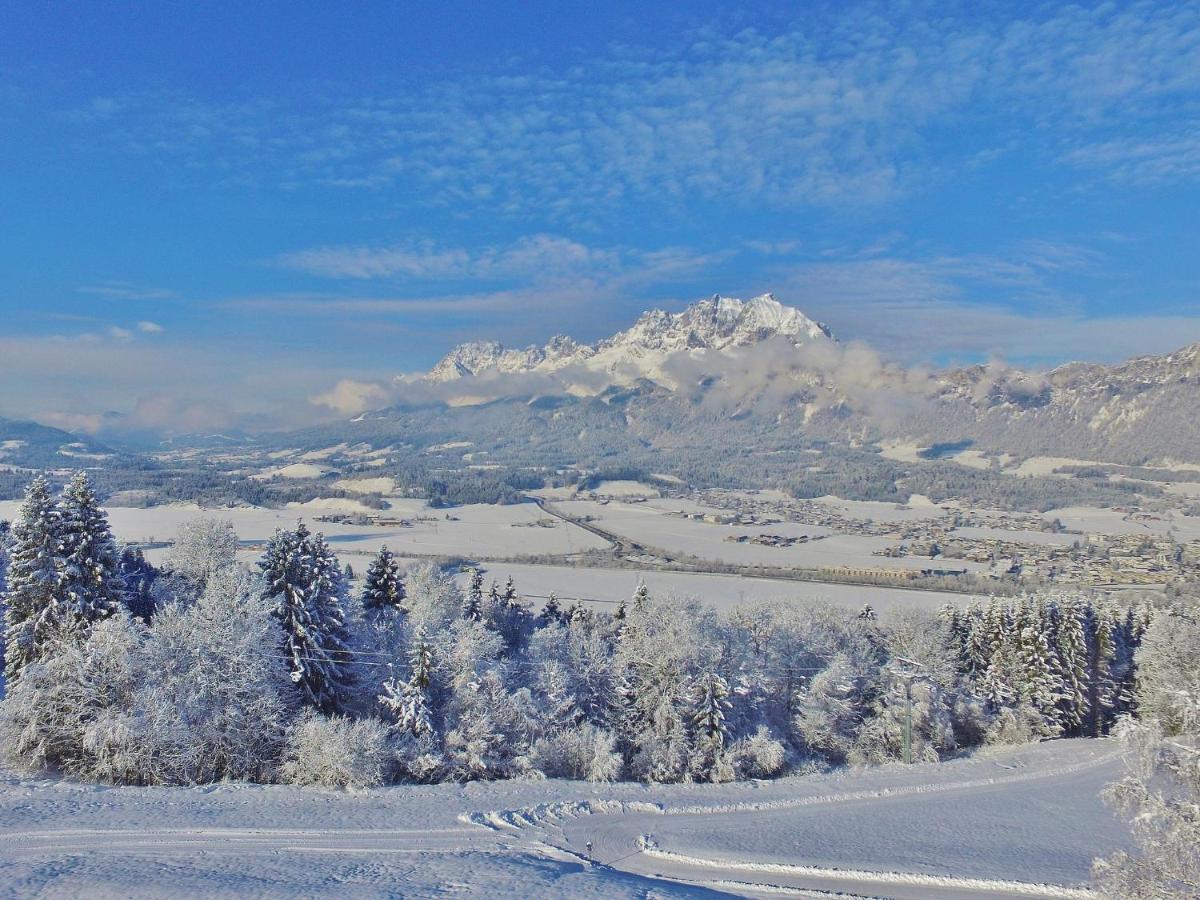 Flat Directly On The Ski Slope With Valley View 상트조한인티롤 외부 사진