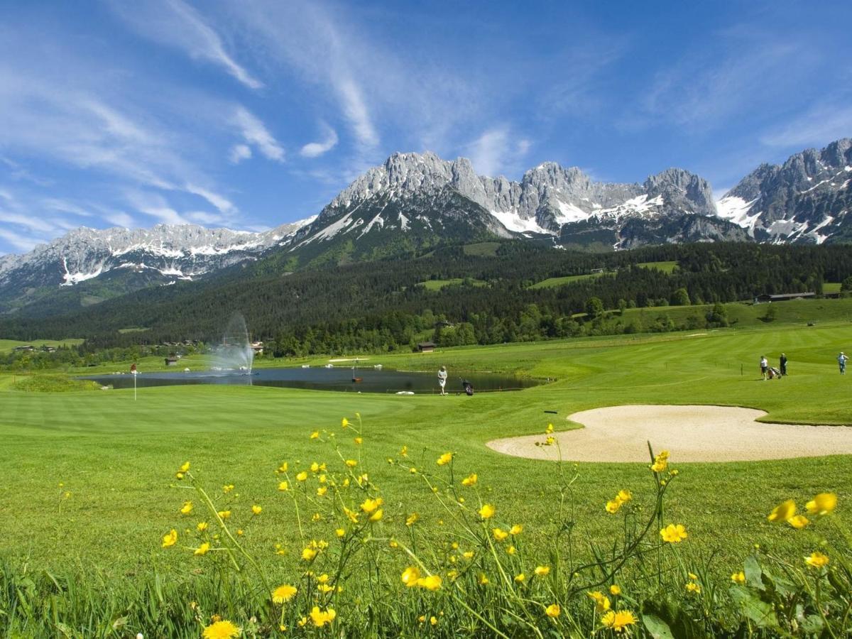 Flat Directly On The Ski Slope With Valley View 상트조한인티롤 외부 사진
